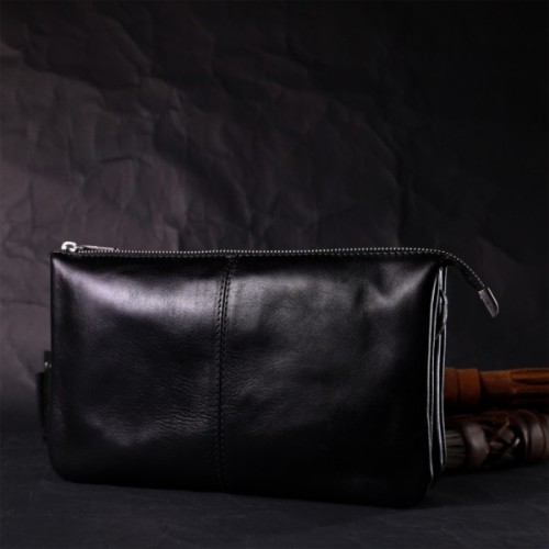 Сумка Grande Pelle З натуральної шкіри Чорна (11657)