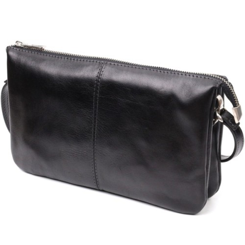 Сумка Grande Pelle З натуральної шкіри Чорна (11657)