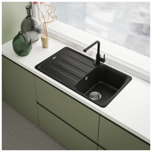 Змішувач Franke Lina L Pull Out, 254 мм , хром-чорний (115.0712.435)