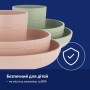 Набір дитячого посуду Lovi з кружкою Pistachio (21/533_gre)