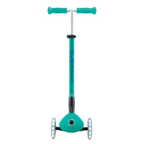 Самокат Globber серії Elite Lights смарагдово-зелений Колеса з підсвічуванням (439-607-3)