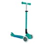 Самокат Globber серії Elite Lights смарагдово-зелений Колеса з підсвічуванням (439-607-3)
