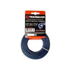 Жилка косильна Tekhmann "Квітка кручена з кордом" 2,7 мм × 15 м (41527015)