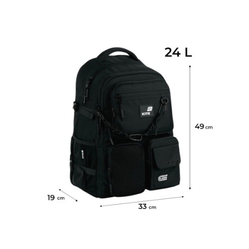 Рюкзак шкільний Kite Education teens 1018XL Fear Less (K26-1018XL-1)