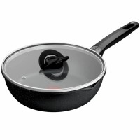 Сковорода Tefal Expertise з кришкою 24см чорний (G3218402)