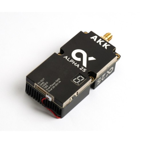 Відеопередавач (VTX) AKK Alpha 25W 4.9G-6G 96CH (A25)