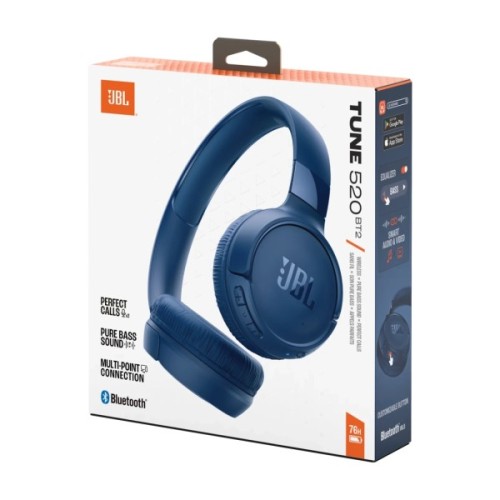 Навушники JBL Tune 520BT2 Blue (JBLT520BT2BLUEU)