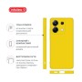Чохол до мобільного телефона Intaleo Silicone Poco X6 Yellow (1283126600449)
