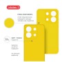 Чохол до мобільного телефона Intaleo Silicone Poco X6 Yellow (1283126600449)