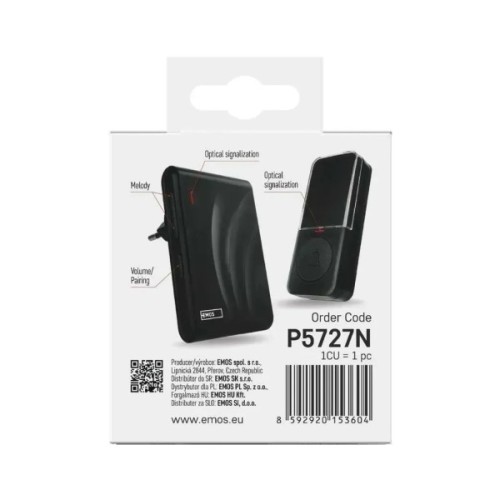 Дверний дзвінок EMOS P5727N