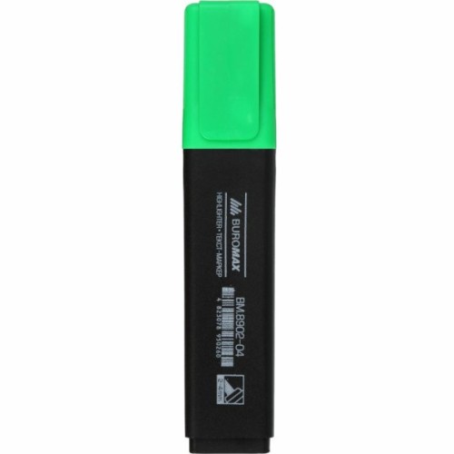 Маркер JOBMAX текстовий, зелен, 2-4 мм, вод.ос Buromax (BM.8902-04)