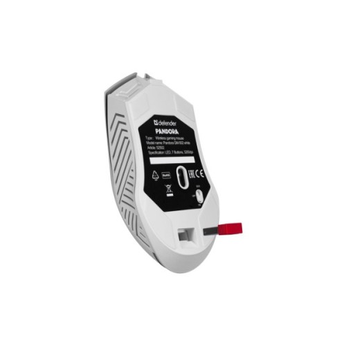 Мишка Defender Pandora GM-502 LED Wireless White (52502)