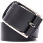Ремінь Grande Pelle Під джинси з натуральної шкіри Чорний (11685)