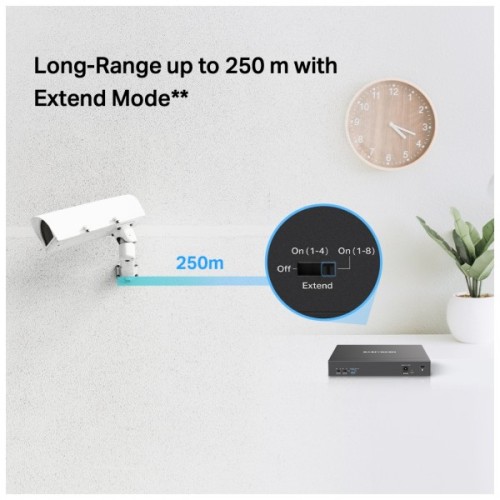 Комутатор мережевий Mercusys MS110P