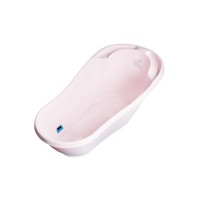Ванночка Tega Baby Bunny зі зливом 92 см powder pink (KR-011-104)