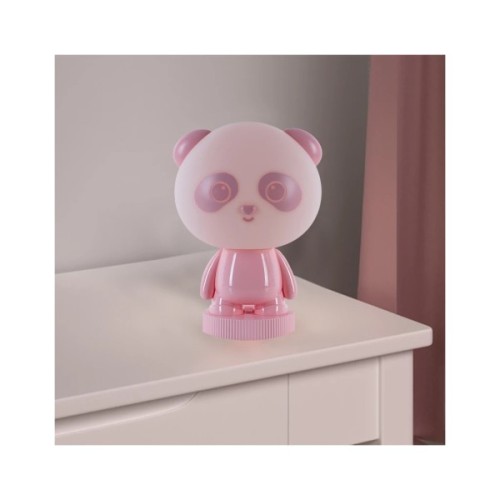 Нічник Kite Світильник LED з акумулятором Panda, рожевий (K24-490-3-2)