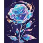 Картина по номерам Santi Блискуча троянда 40х50 см LED підс (956647)
