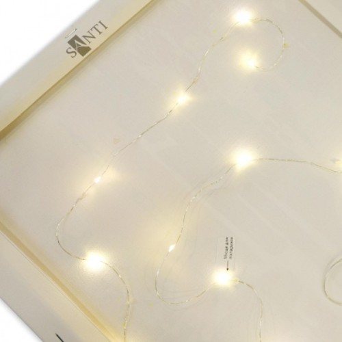 Картина по номерам Santi Блискуча троянда 40х50 см LED підс (956647)