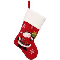 Прикраса декоративна Chomik шкарпетка новорічна 45 см, червона (5900779830295_3)