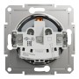 Розетка Schneider Electric ASFORA сталь (EPH2900162)