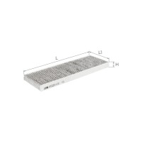 Фільтр салону ALPHA FILTER AF5028a