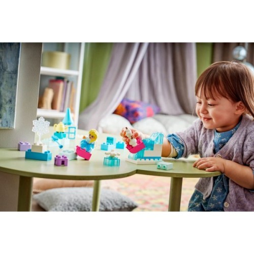 Конструктор LEGO DUPLO Коробка для творчого конструювання «Крижане серце» з Ельзою й Олафом (10462)