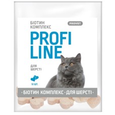 Вітаміни для котів ProVET PROFILINE БІОТИН комплекс для шерсті 10 табл (4823082443345)