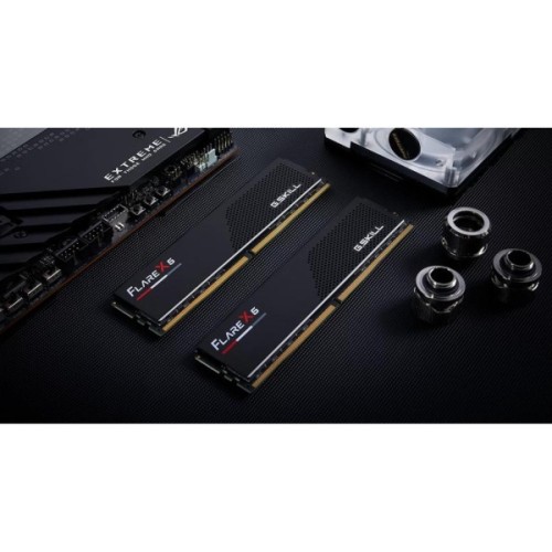 Модуль пам'яті для комп'ютера DDR5 32GB (2x16GB) 6000 MHz Flare X5 Black G.Skill (F5-6000J3036F16GX2-FX5)