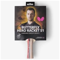 Ракетка для настільного тенісу Butterfly HERO Racket S1 Timo Boll (6251710002) (932284)