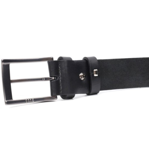 Ремінь Grande Pelle Шкіряний Чорний (11690)