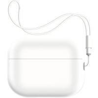 Чохол для навушників Armorstandart Silicone Case with straps для Apple Airpods Pro 2 White (ARM68618)
