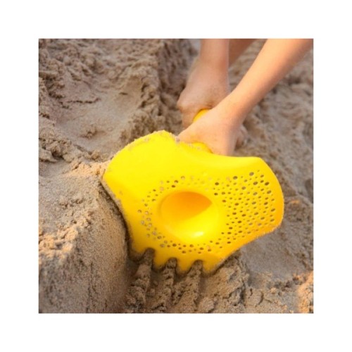 Іграшка для піску QUUT TRIPLET 4 в 1 для піска, снігу та води жовтий (170037)