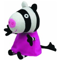 М'яка іграшка Ty Peppa Pig Zoe Zebra 15 см (46174)