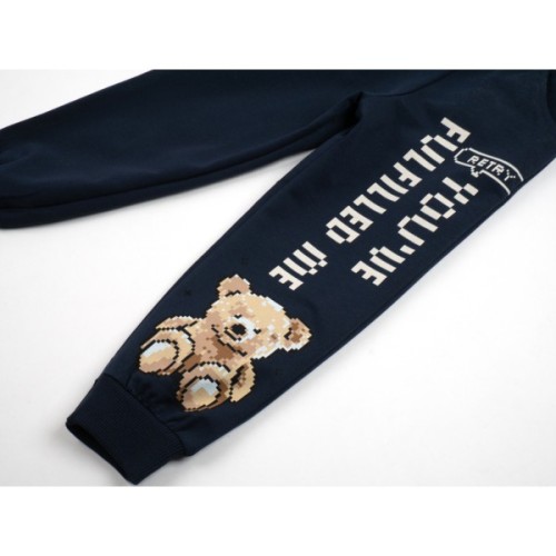 Спортивний костюм дитячий Breeze з ведмедиком (18105-98B-blue)