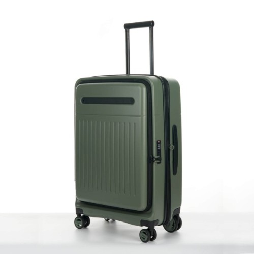 Валіза Bagland середня 72 л хакі (1140621767)