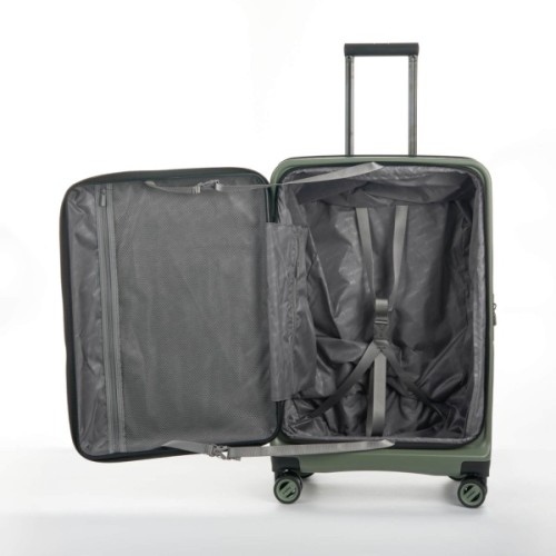 Валіза Bagland середня 72 л хакі (1140621767)