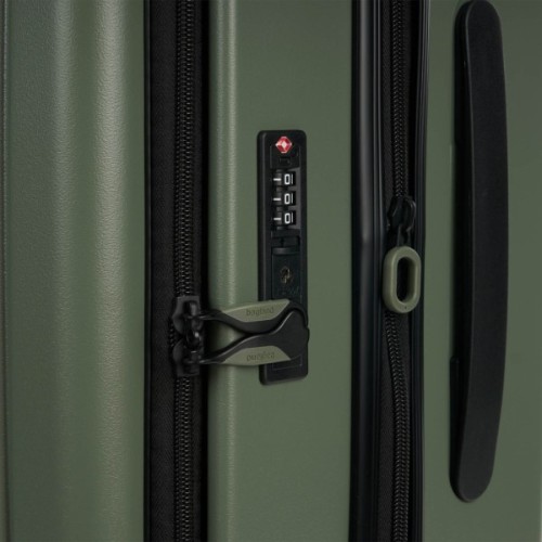 Валіза Bagland середня 72 л хакі (1140621767)