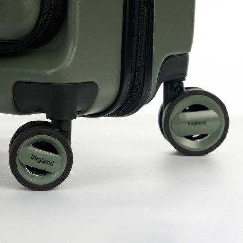 Валіза Bagland середня 72 л хакі (1140621767)