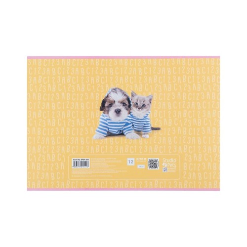 Альбом для малювання Kite Studio Pets, 12 аркушів (SP24-241)