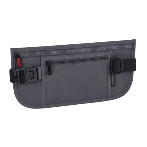 Сумка-бананка Wenger waist belt with RFID pocket, сіра (611879)