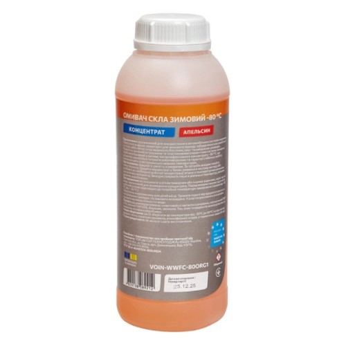 Омивач автомобільний VITOL -80 Orange 1л (VITOL-WWFC-80ORG1)