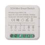 Розумне реле TUYA Wifi 16A 2-канальный (HS084028)
