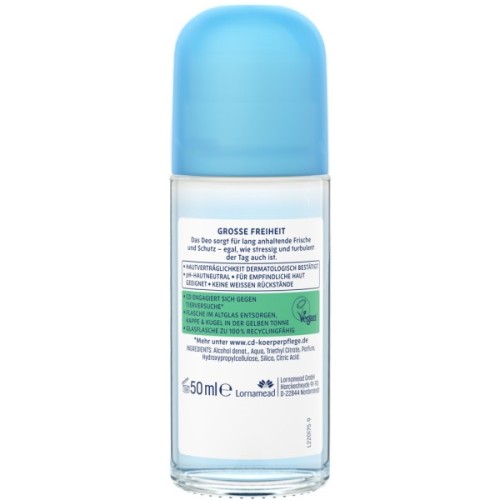 Дезодорант CD Безмежна Свобода Кульковий 50 мл (4045612001638)