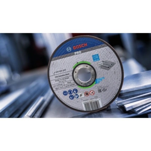 Круг відрізний Bosch Professional, для нержавіючої сталі, 125×2×22.23 mm (2.608.600.094)