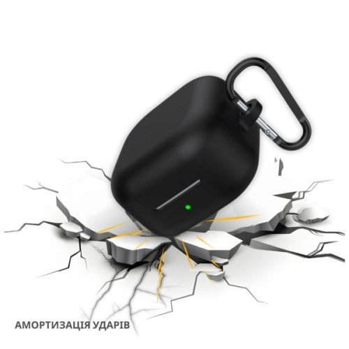 Чохол для навушників BeCover Silicon для Samsung Galaxy Buds 4 / 4 Pro Black (715874)