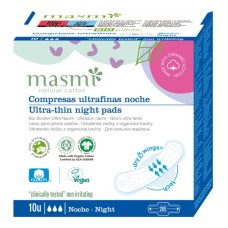Гігієнічні прокладки Masmi Ultra Night 10 шт. (8432984000257)