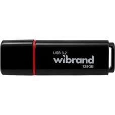 USB флеш накопичувач Wibrand 128GB Scarab Black USB 3.2 (WI3.2/SC128P11B)