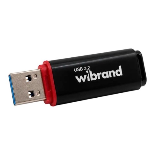 USB флеш накопичувач Wibrand 128GB Scarab Black USB 3.2 (WI3.2/SC128P11B)