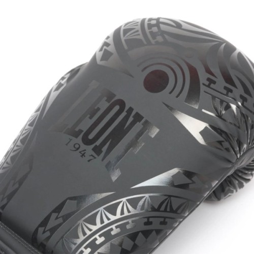 Боксерські рукавички Leone GN329 Haka Black 14 oz (GN329_Black_14oz)