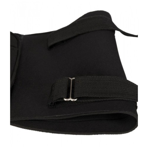 Шлея для собак Trixie Пояс підтримуючий неопреновий чорний M: 55 - 65 см (4053032407459)